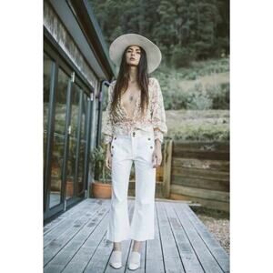 Jen’s Pirate Booty Gwen Linen Pants in White